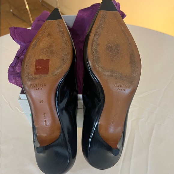 Celine Black and White Heels - Picture 11 of 13